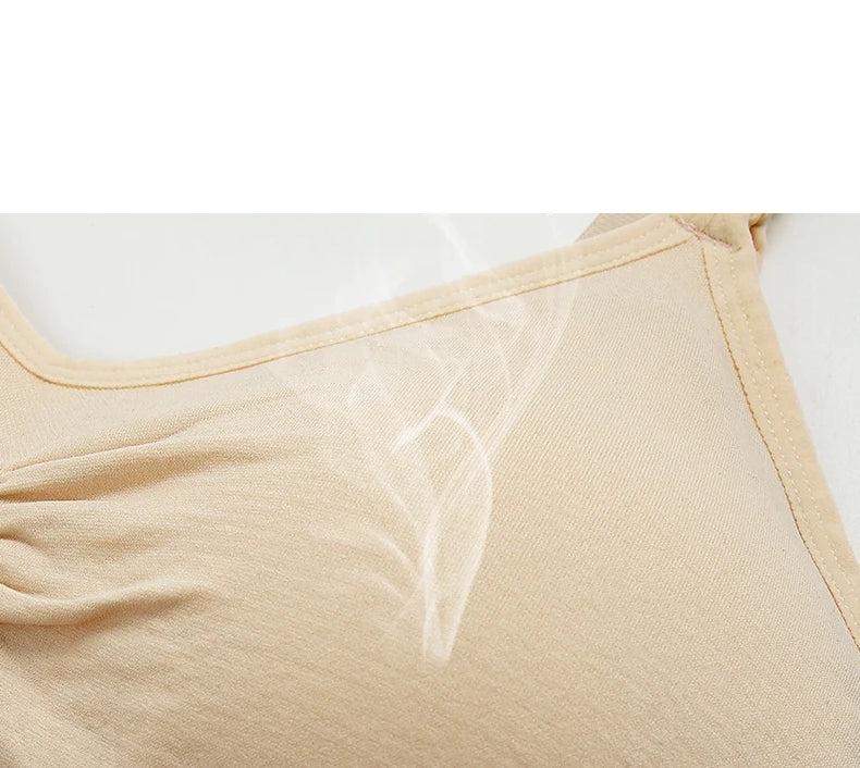 Plus Size Nursing Bra with Front Closure and Wire-Free Fit
