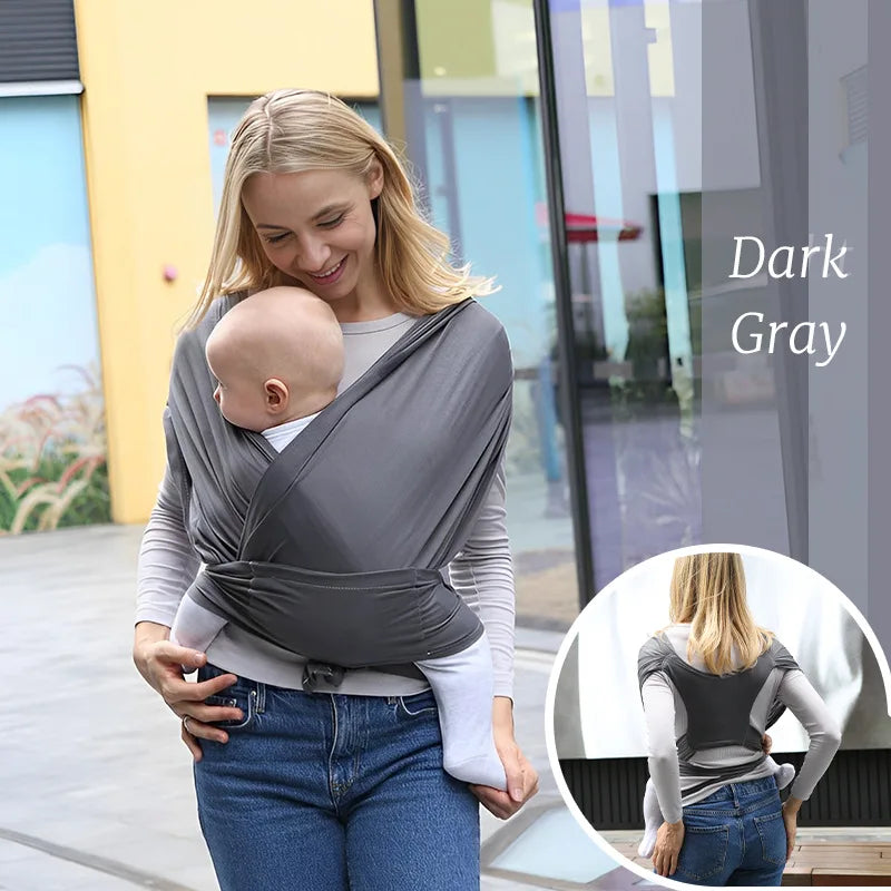 Baby Carrier with Adjustable Straps and Front-Facing Carry