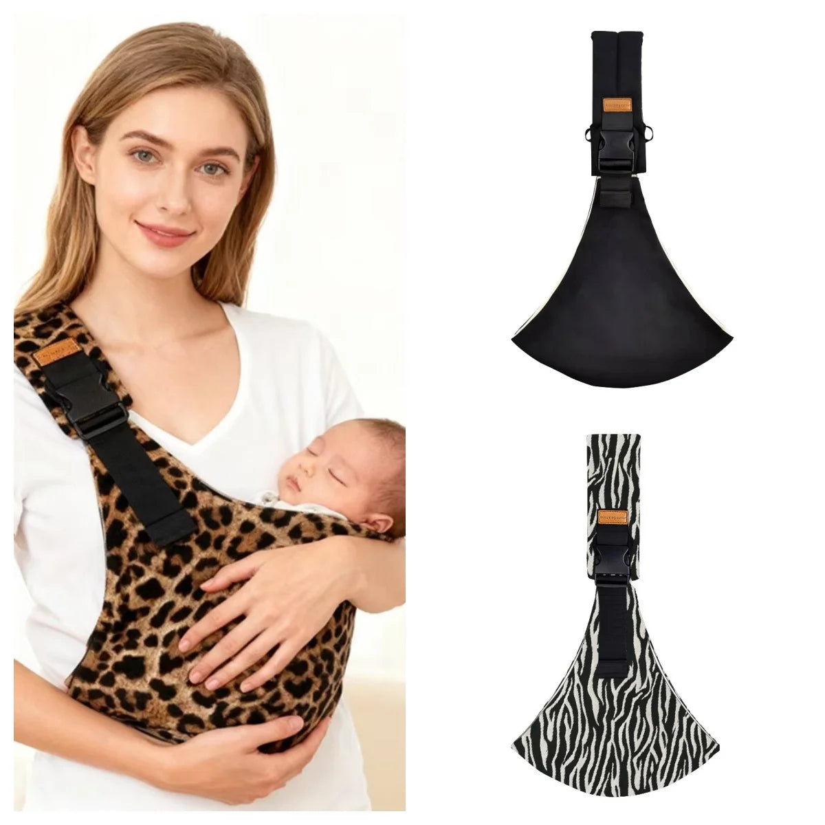 Baby Sling Carrier with Adjustable Straps for Outdoor Use