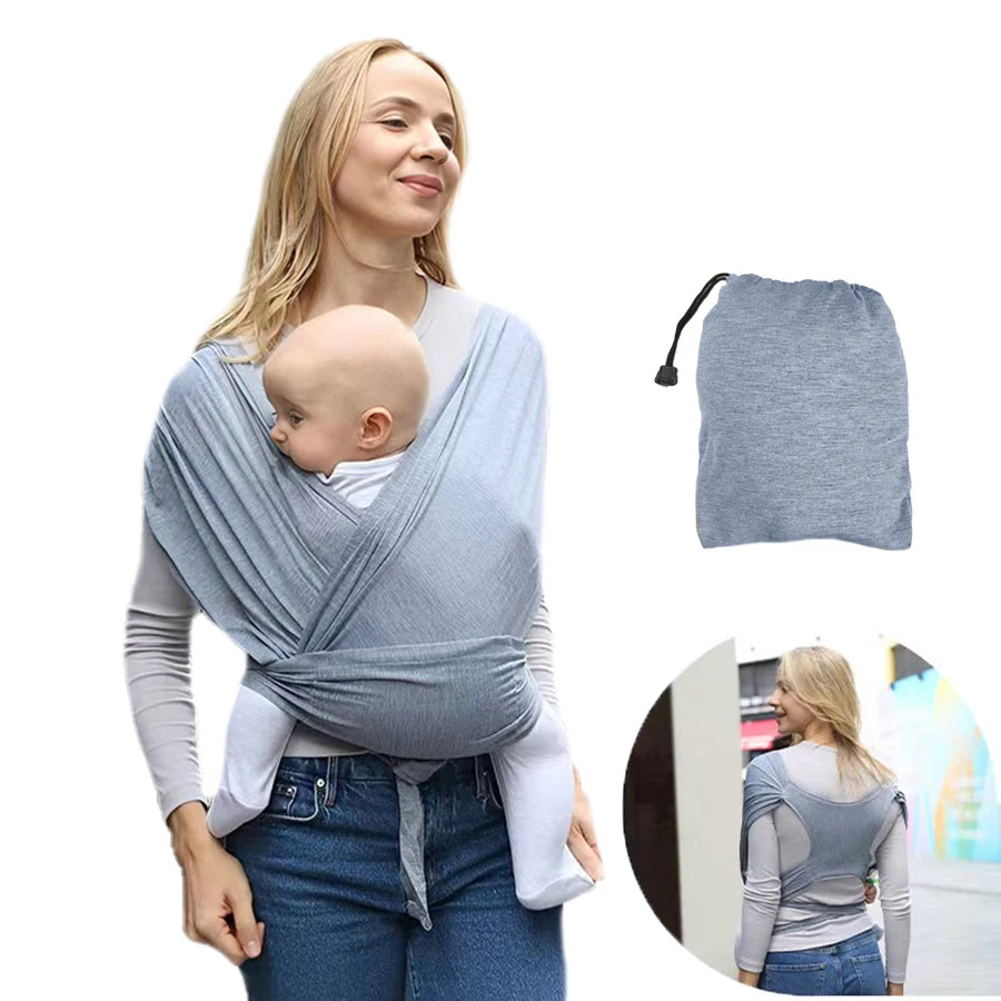 Baby Carrier with Adjustable Straps and Front-Facing Carry