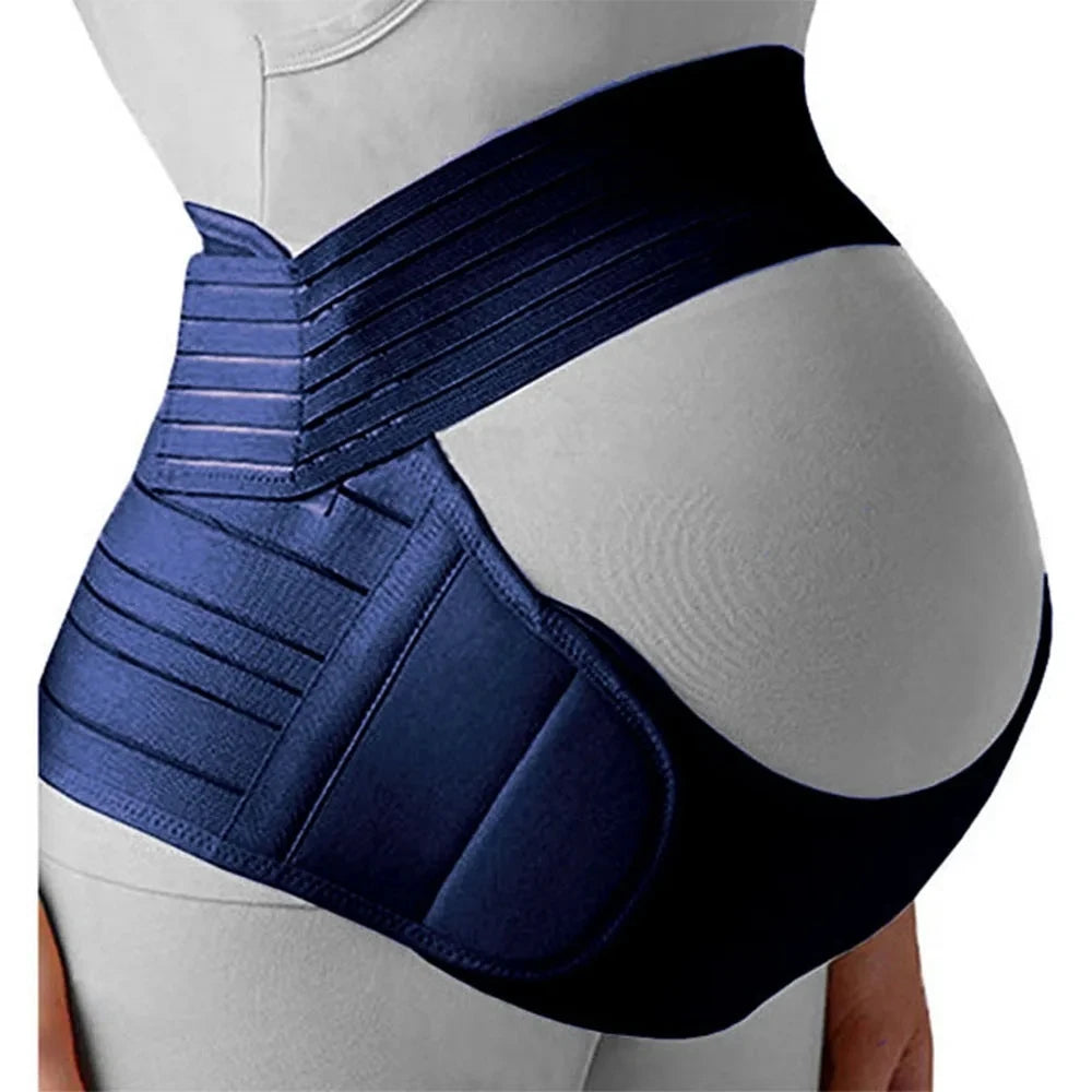 Maternity Belly Support Band with Adjustable Waist Fit
