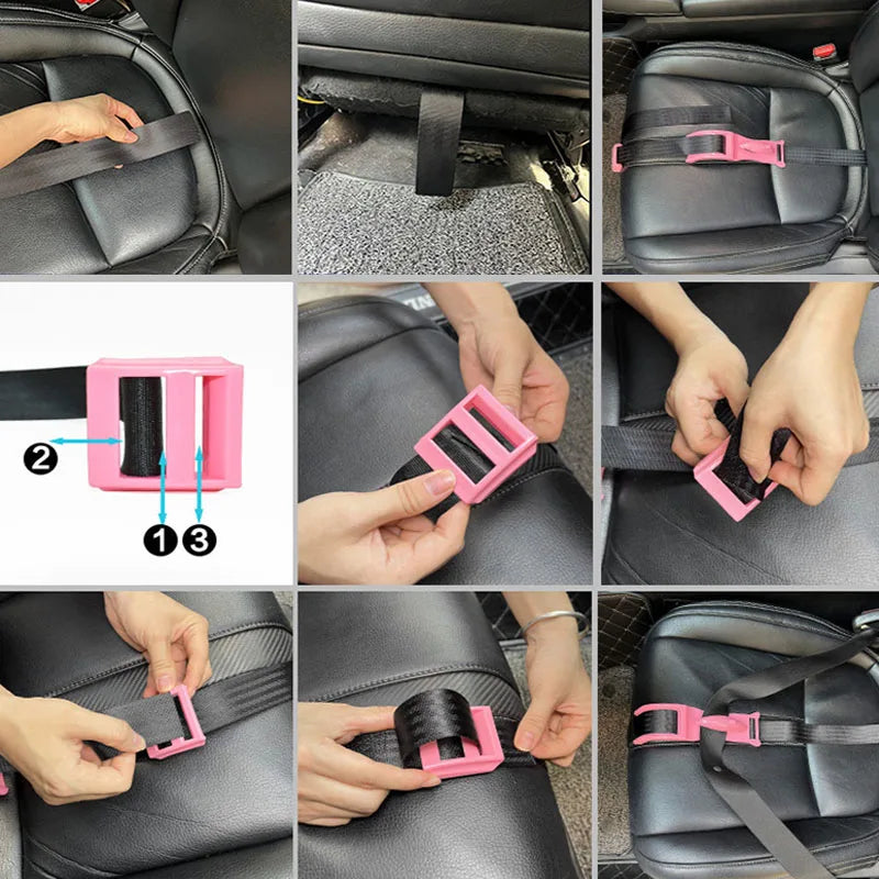 Pregnancy Seat Belt Adjuster with Adjustable Fit