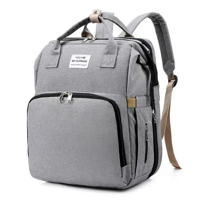 Large Capacity Diaper Backpack with Changing Mat