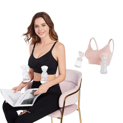 Hands-Free Nursing Bra for Pumping and Breastfeeding
