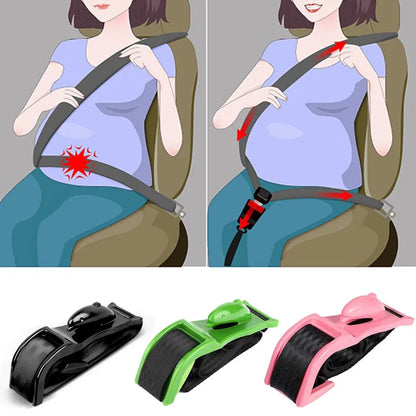 Pregnancy Seat Belt Adjuster with Adjustable Fit