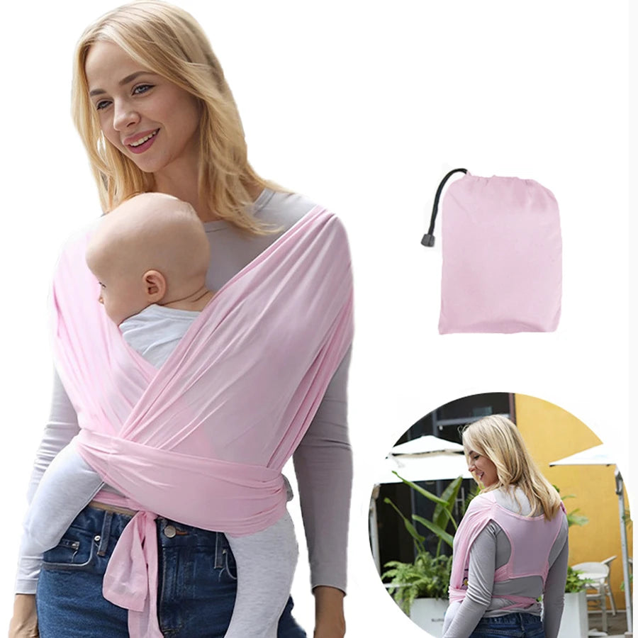 Baby Carrier with Adjustable Straps and Front-Facing Carry