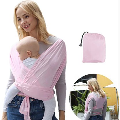Baby Carrier with Adjustable Straps and Front-Facing Carry