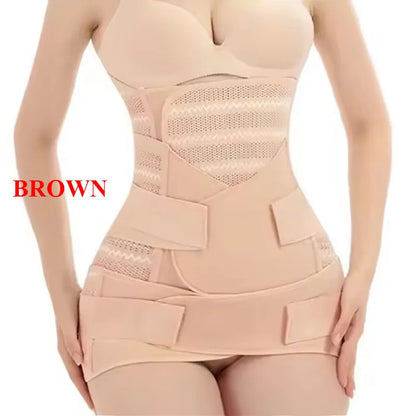 3-in-1 Postpartum Support Belt with Adjustable Fit