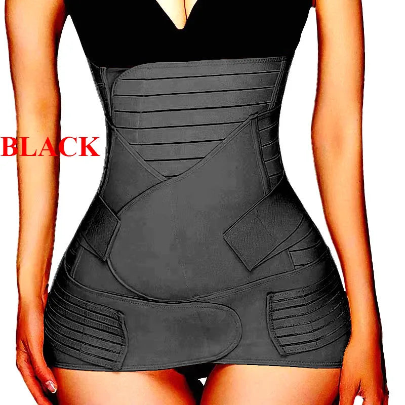 3-in-1 Postpartum Support Belt with Adjustable Fit
