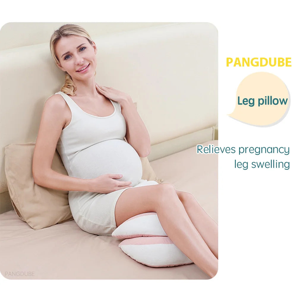 Pregnancy Support Pillow with Auxiliary Pillow Set