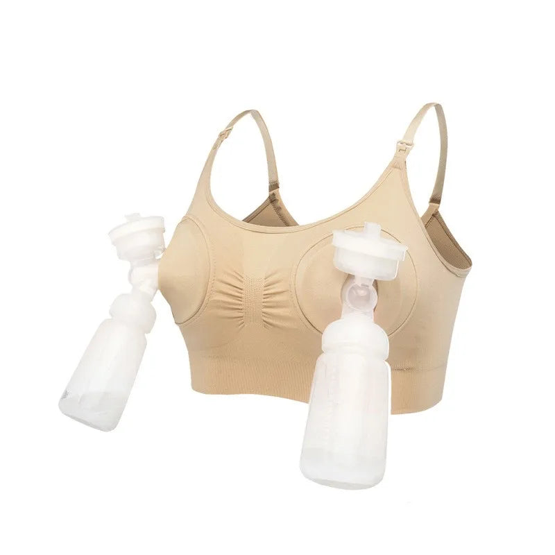Hands-Free Nursing Bra for Pumping and Breastfeeding