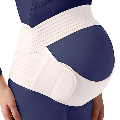Maternity Belly Support Band with Adjustable Waist Fit