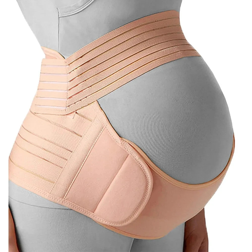 Maternity Belly Support Band with Adjustable Waist Fit