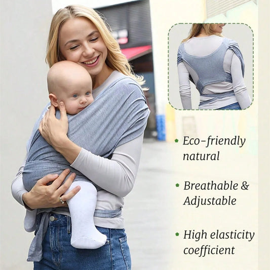 Baby Carrier with Adjustable Straps and Front-Facing Carry