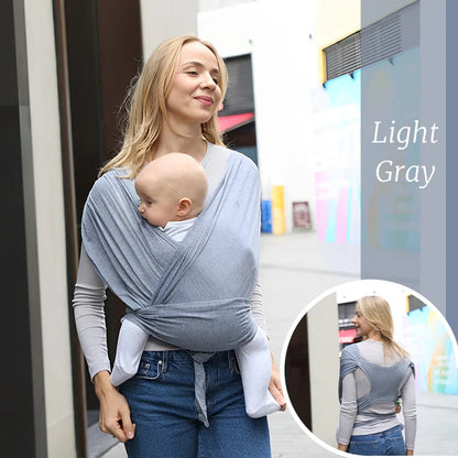 Baby Carrier with Adjustable Straps and Front-Facing Carry