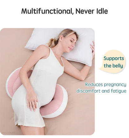 Pregnancy Support Pillow with Auxiliary Pillow Set