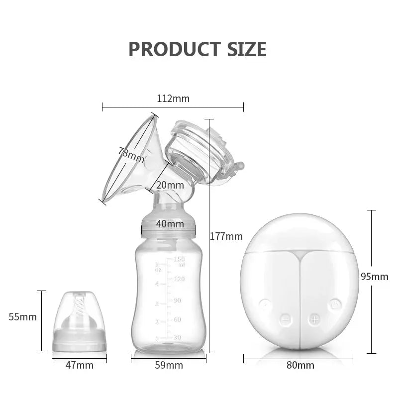 Double Electric Breast Pump Set with USB Connection