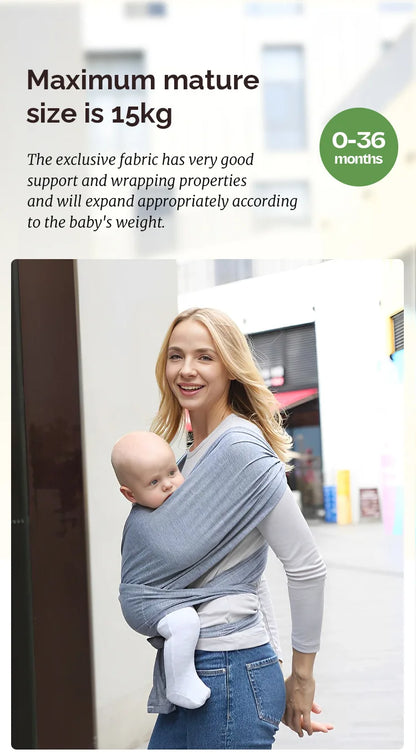 Baby Carrier with Adjustable Straps and Front-Facing Carry