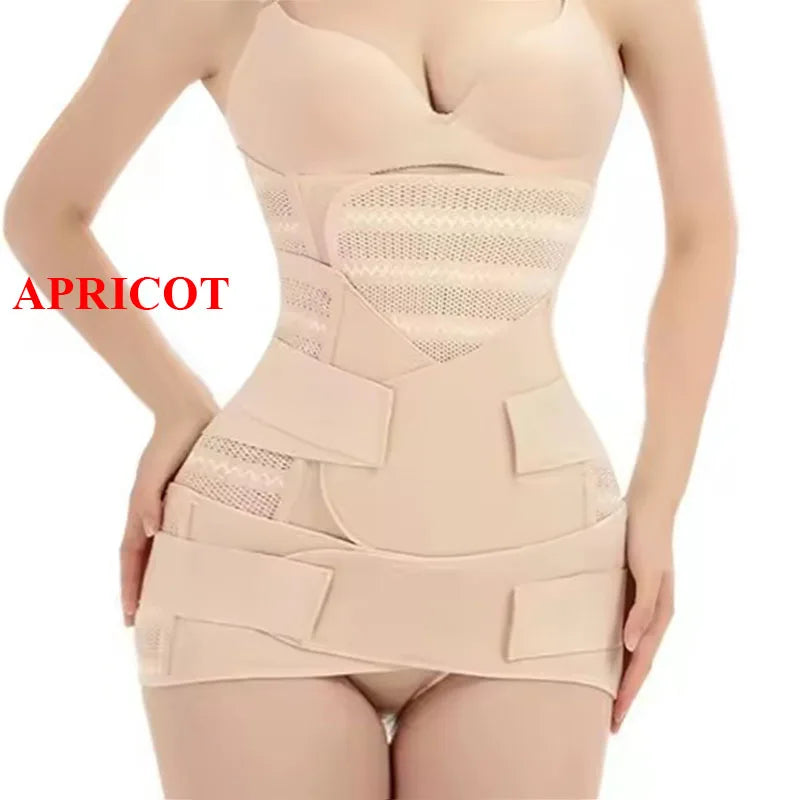 3-in-1 Postpartum Support Belt with Adjustable Fit