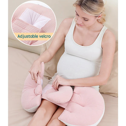 Pregnancy Support Pillow with Auxiliary Pillow Set