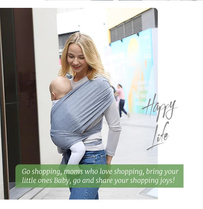 Baby Carrier with Adjustable Straps and Front-Facing Carry