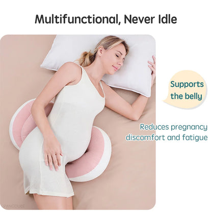 Pregnancy Support Pillow with Auxiliary Pillow Set