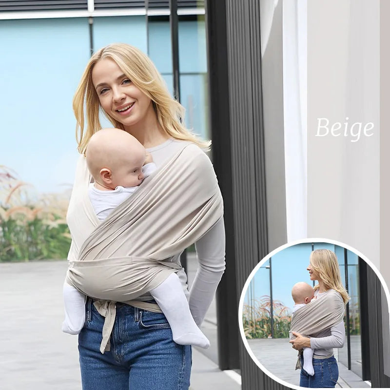 Baby Carrier with Adjustable Straps and Front-Facing Carry