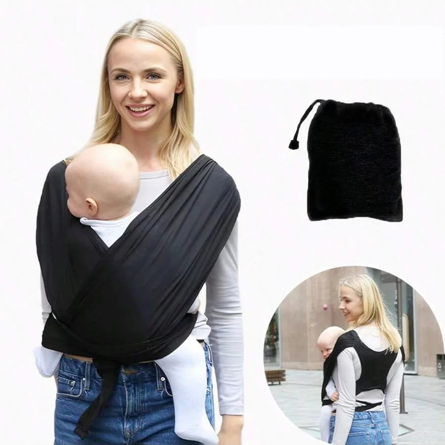 Baby Carrier with Adjustable Straps and Front-Facing Carry