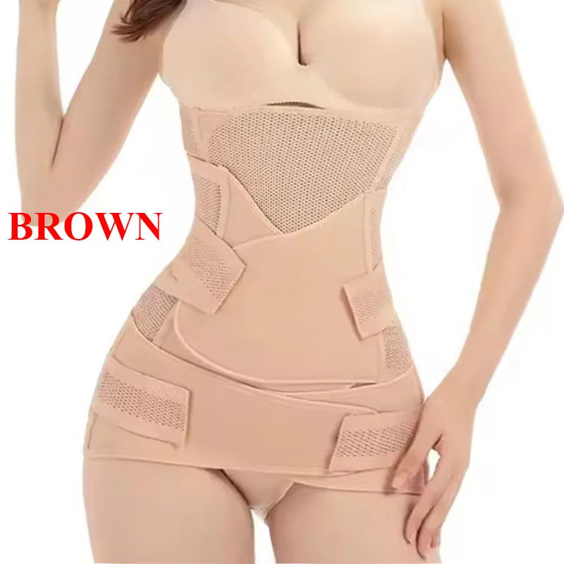3-in-1 Postpartum Support Belt with Adjustable Fit