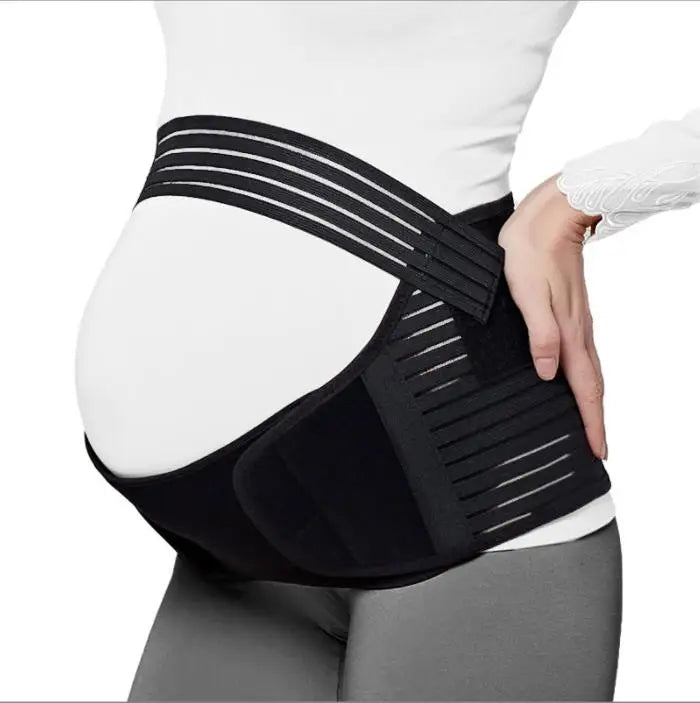 Maternity Belly Support Band with Adjustable Waist Fit