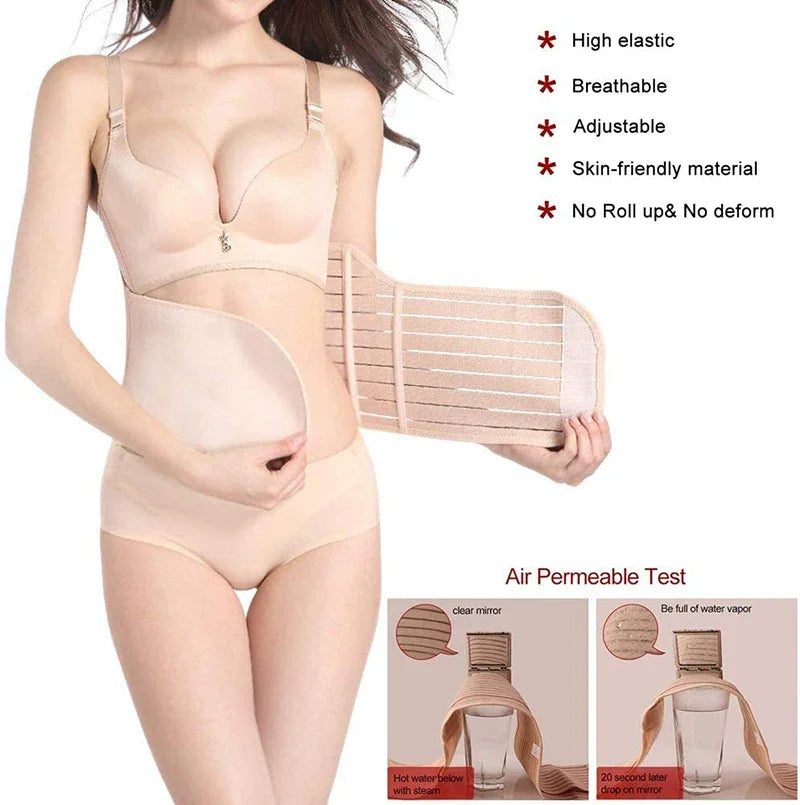 3-in-1 Postpartum Support Belt with Adjustable Fit