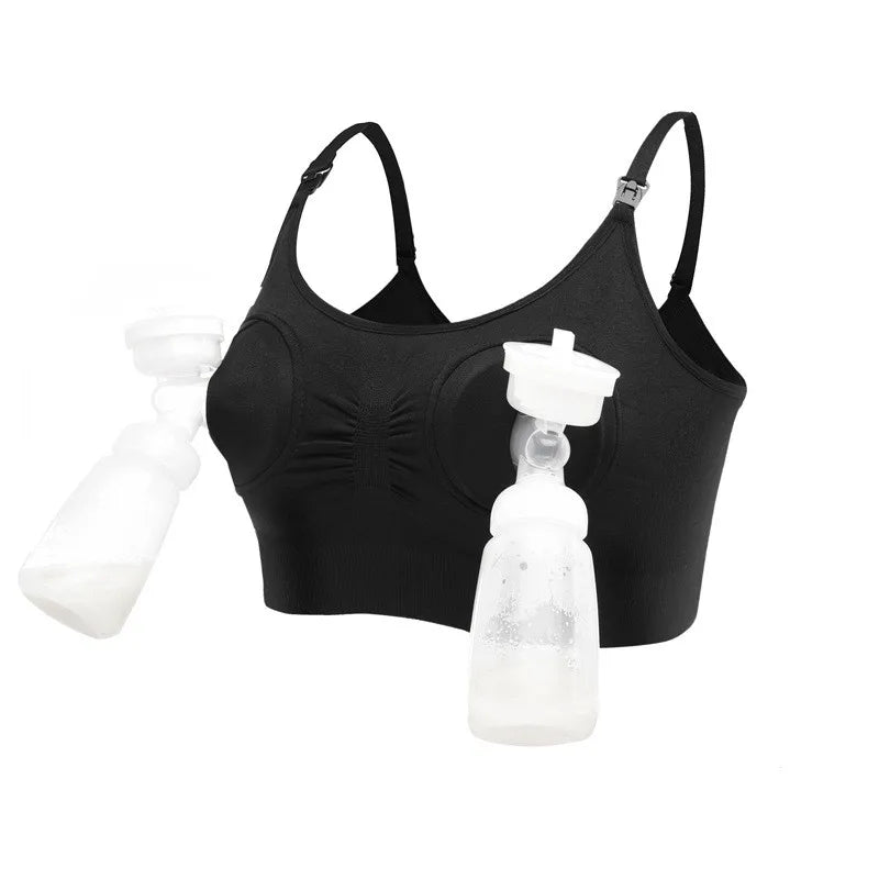 Hands-Free Nursing Bra for Pumping and Breastfeeding