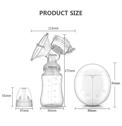 Double Electric Breast Pump Set with USB Connection