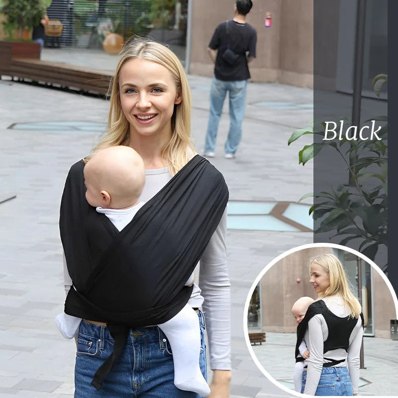 Baby Carrier with Adjustable Straps and Front-Facing Carry