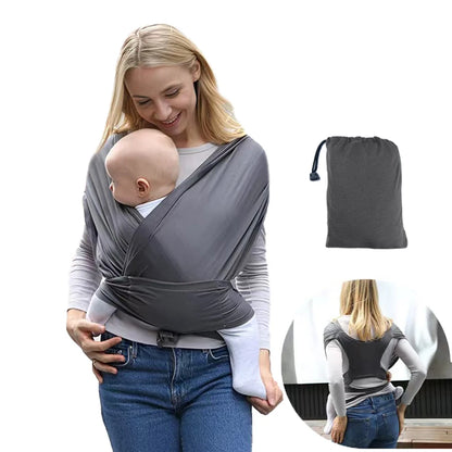 Baby Carrier with Adjustable Straps and Front-Facing Carry