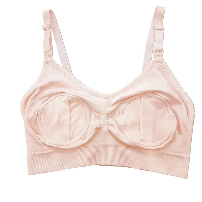 Hands-Free Nursing Bra for Pumping and Breastfeeding