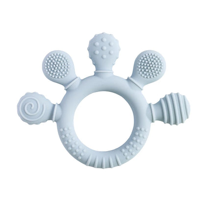 Silicone Baby Teether & Sensory Toy