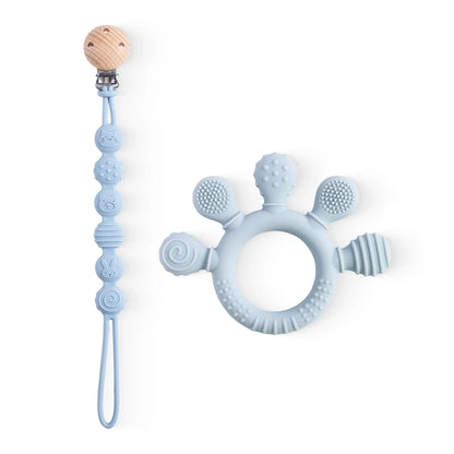 Silicone Baby Teether & Sensory Toy