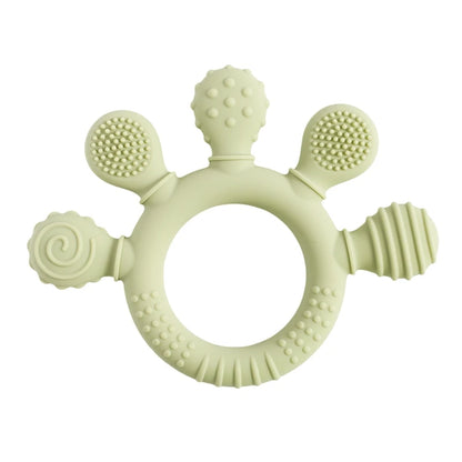 Silicone Baby Teether & Sensory Toy