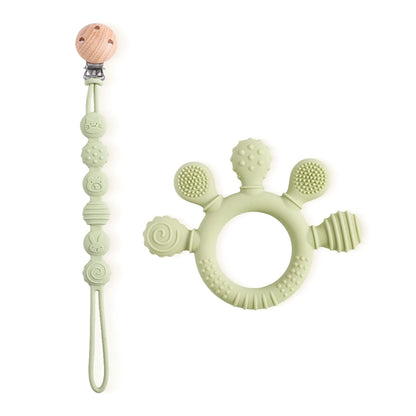 Silicone Baby Teether & Sensory Toy