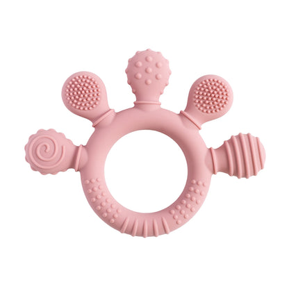 Silicone Baby Teether & Sensory Toy