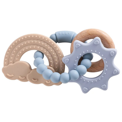 Silicone Baby Teether & Sensory Toy