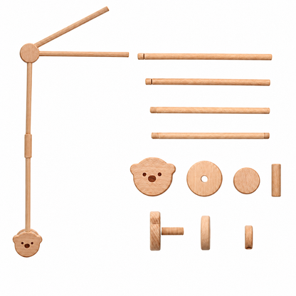Wooden Baby Crib Mobile