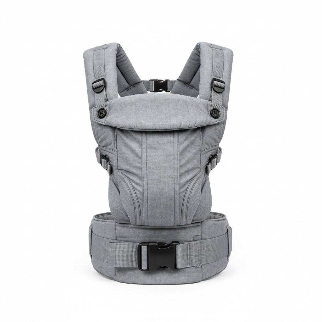 Baby Carrier with Adjustable Straps and Front-Facing Carry