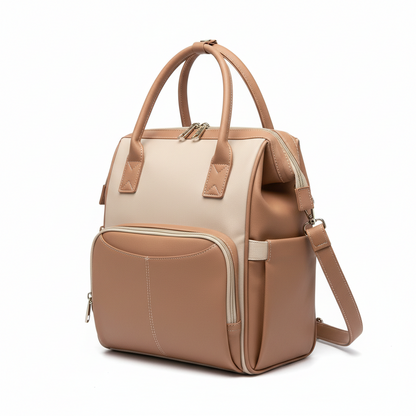Mommy Diaper Bag with Compact Baby Essentials Storage