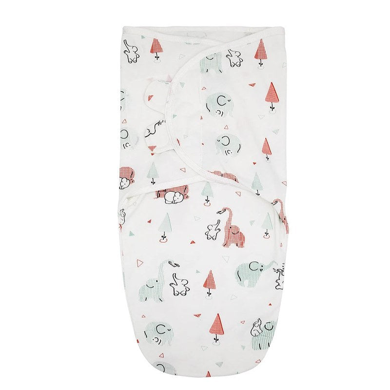 Cotton Baby Sleeping Bag Red Elephant