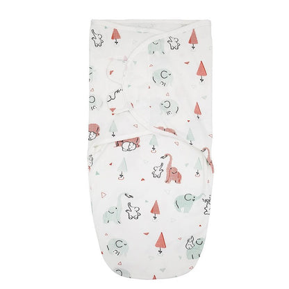 Cotton Baby Sleeping Bag Red Elephant