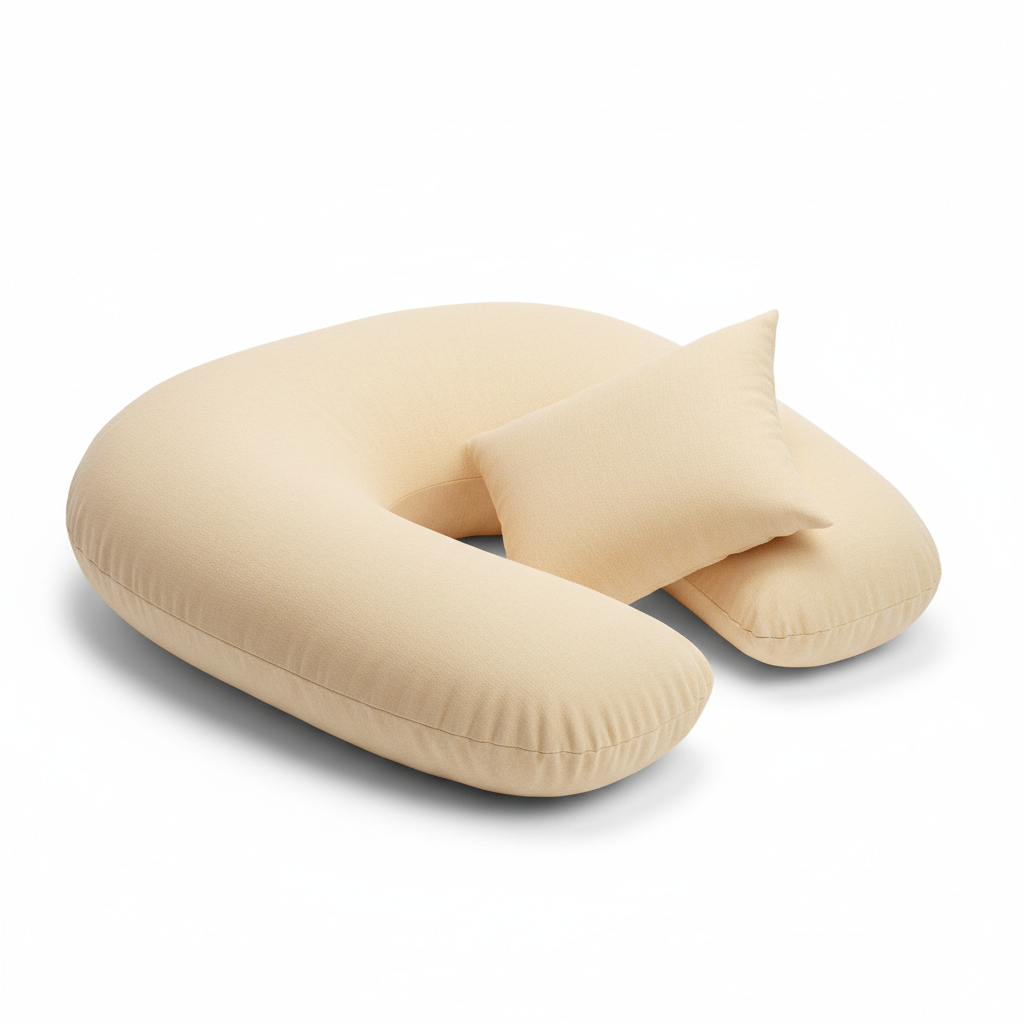 Pregnancy Support Pillow with Auxiliary Pillow Set
